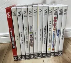 Wii ソフト まとめ売り マリオ ディズニー 太鼓の達人 ポケパーク