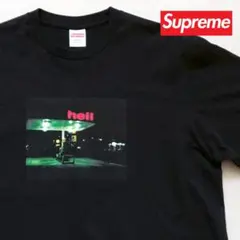 16s シュプリーム L Tシャツ ダッシュスノー hell フォト 黒 古着のサムネイル