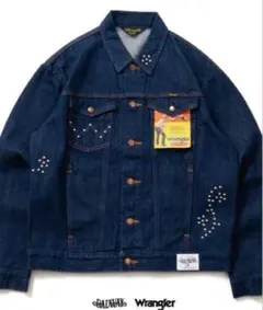 Wrangler badway スタッズ デニムジャケット アメカジ ポーカーズ