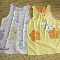 ちいかわ エプロン しまむら 大人用　ピンク•イエロー　2枚　未使用のサムネイル