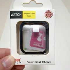 Apple Watch用 ガラスフィルム一体型 保護ケース 45mmケース対応