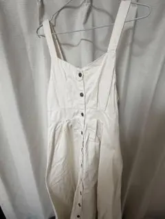 RAY CASSIN ホワイトキャミソールワンピース