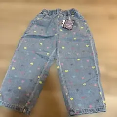 Littc ハート柄 デニムパンツ 110cm