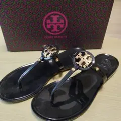 TORY BURCH 트리버치 샌들 블랙