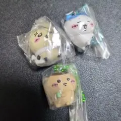 ちいかわ　マスコットつきビスケット　ハチワレ　くりまんじゅう　ラッコ　3個セット