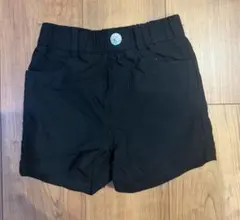 キッズ SPICE LIP ショートパンツ 黒 110cm しまむら