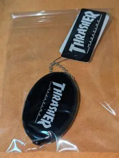 【新品/タグ付き】THRASHERスラッシャーラバーコインケース 小銭入れ　黒