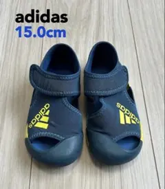 adidas アディダス　サンダル　15.0cm 定価5500円　ブルー