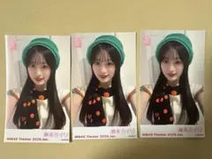 AKB48 奥本カイリ 劇場写真 3枚セット