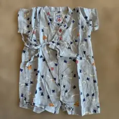 みきはうす ベビー甚平 水色 Sサイズ