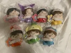 クリップマスコット７体セット　新品未使用