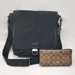 COACH ショルダーバッグ ブラック メンズ