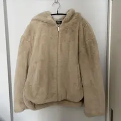 ZARA ファー ジャケット　M ベージュ