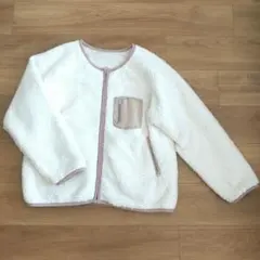 マルレ ボアフリースジャケット ホワイト