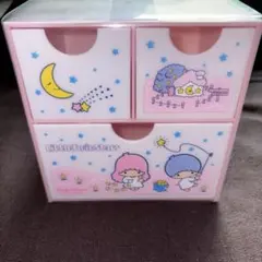 希少　キキララ　アクリルチェスト　ホシ　2009 リトルツインスターズ　チェスト 激レア！2009年リトルツインスターズアクリルチェスト キキララ