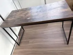 ダークブラウン パソコンデスク