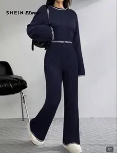 SHEIN EZwear レディースカジュアル セットアップ