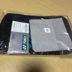 YONEX ランドリーポーチM ブラック/ブルー
