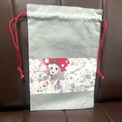 【超レア＆美品】めんま あの花 秩父型染巾着袋 iPad 秩父で購入