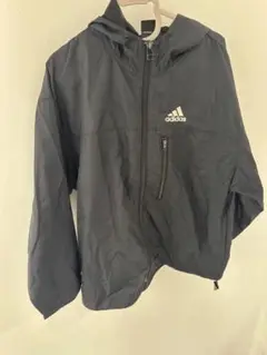 adidas フード付きナイロンジャケット 130cm