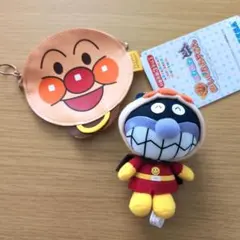 アンパンマンミュージアム限定　きぐるみストラップ　コインパース