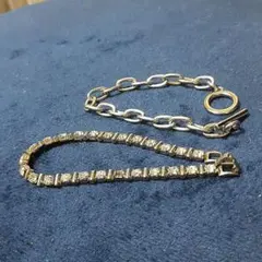 値下げしました。シルバーブレスレット