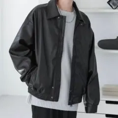 ブラックレザージャケット