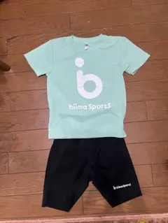 biima Sports Tシャツとハーフパンツセット 130/120cm