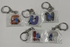 GIGO限定特典　パペットスンスン アクリルキーホルダー　5種コンプセット