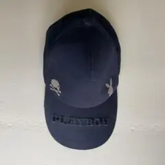 PLAYBOY ネイビー ベースボールキャップのサムネイル