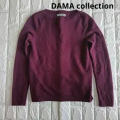 DAMA ダーマコレクション カシミヤ100% ニット ボートネック dinos