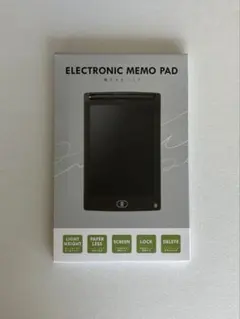 ELECTRONIC MEMO PAD 電子メモパッド 本体