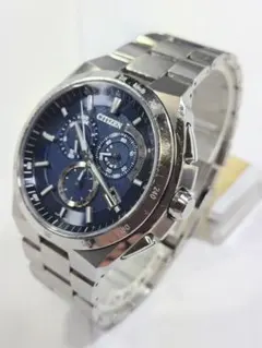 シチズン　アテッサ　エコドライブ　クロノグラフ　軽量スーパーチタン　 電波時計