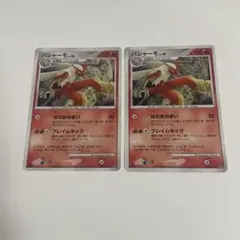 バシャーモFB ライコウ 2枚セット DP - メルカリ
