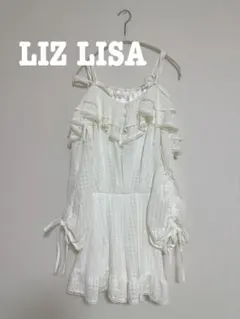 平成LIZ LISA フリル シフォン オフショルワンピース 姫ギャル ホビ垢