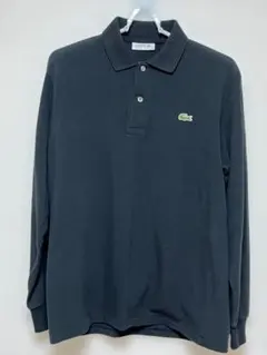 LACOSTE 長袖ポロシャツ ブラック　サイズ4
