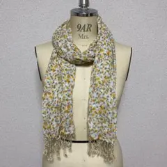 花柄　ストール