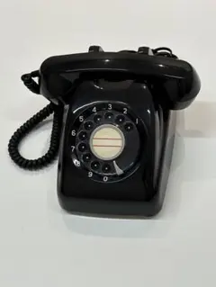 黒電話 ダイヤル式 昭和 レトロ インテリア NTT