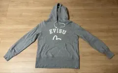 EVISU DONNA グレー フード付きパーカー サイズ36のサムネイル