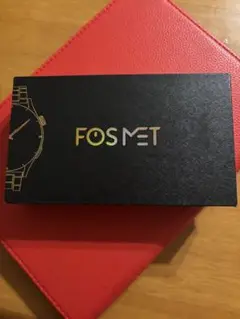 FOSMET QS40 スマートウォッチ 本体 保護フィルム５枚付き