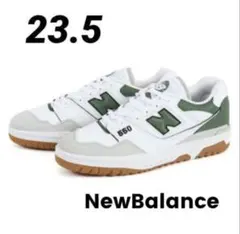 【値下げ】New Balance 550 ホワイト/グリーン スニーカー
