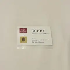 BUDDiiS SHOOT 名刺