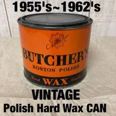 1950年代当時物　USAヴィンテージ BUTCHER'S ワックス缶　オイル缶のサムネイル