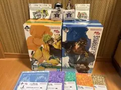 ジョジョ３部一番くじ　A賞承太郎、C賞DIO＋α