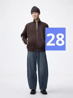 GU バレルレッグジーンズ 標準丈