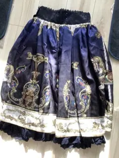 グランドフィナーレミディスカート(ブルー)