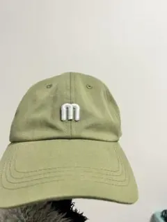 オリーブグリーン キャップ
