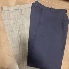 ２本セット　ユニクロ　スマートアンクルパンツ