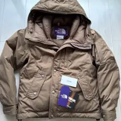 値下げ！ノースフェイスパープルレーベルマウンテンショートダウンパーカ