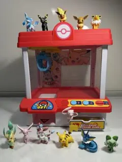 ポケモン クレーンゲーム TOMY ピカチュウ フィギュア付 動作品